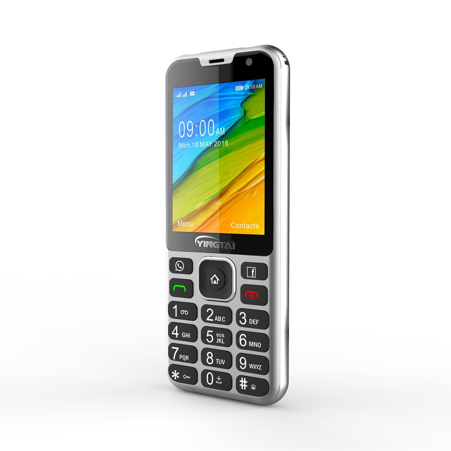 4G feature phone 2.8 inch keypad mobile phones with GPS, Facebook, WIFI