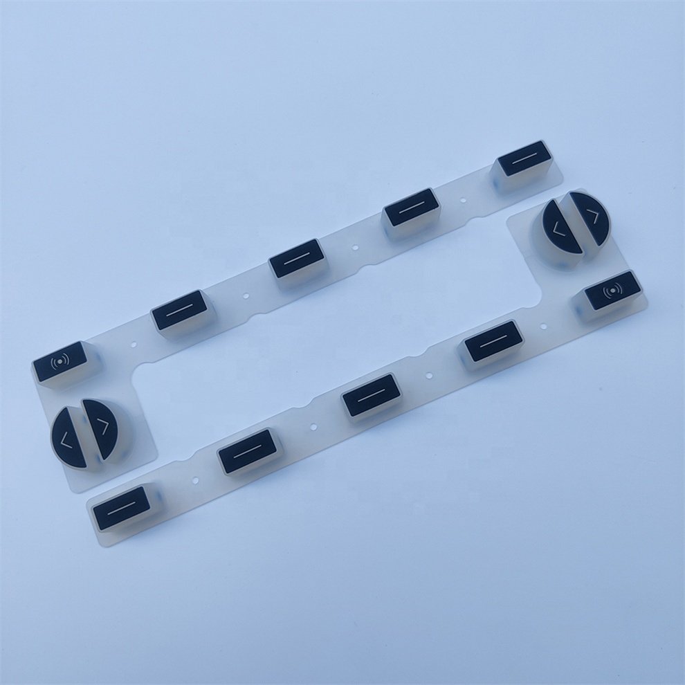 Polyurethane Membrane Switch Keyboard Printing Mobile Phone Customized Long Button Electronic Keypad
