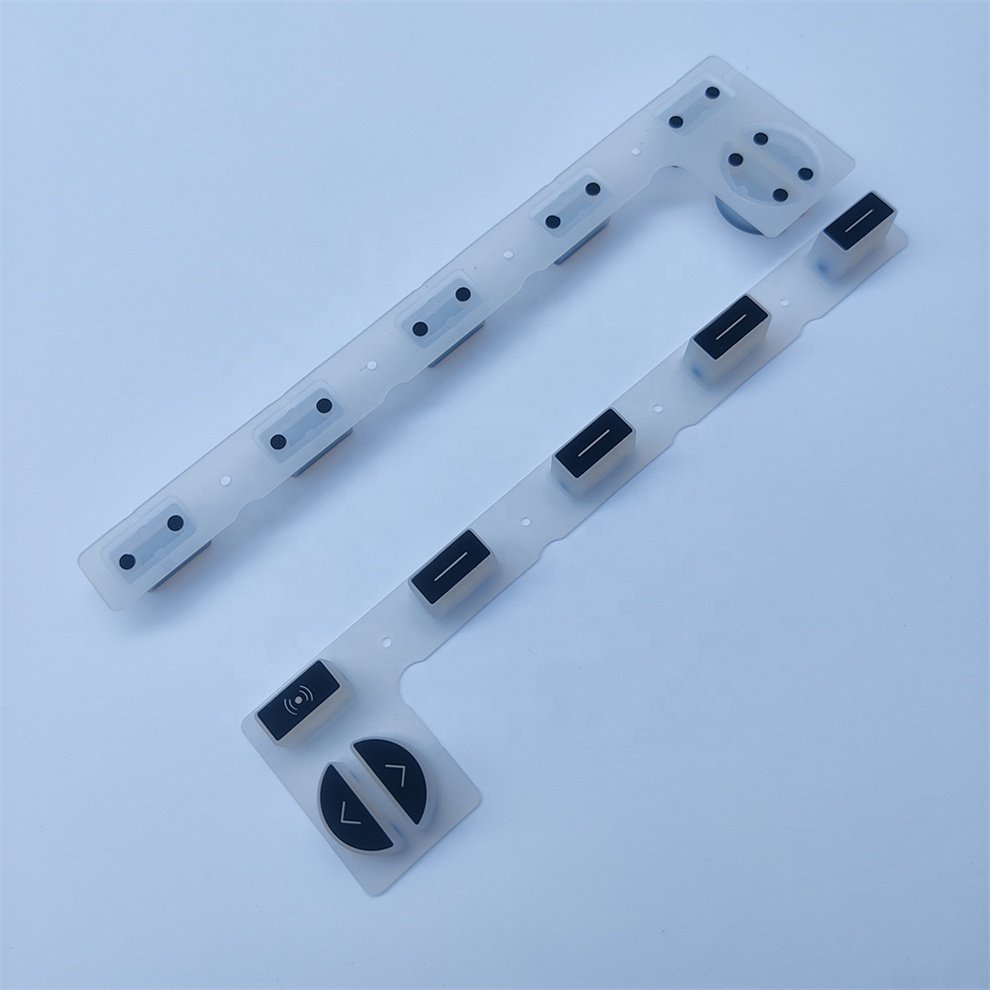 Polyurethane Membrane Switch Keyboard Printing Mobile Phone Customized Long Button Electronic Keypad