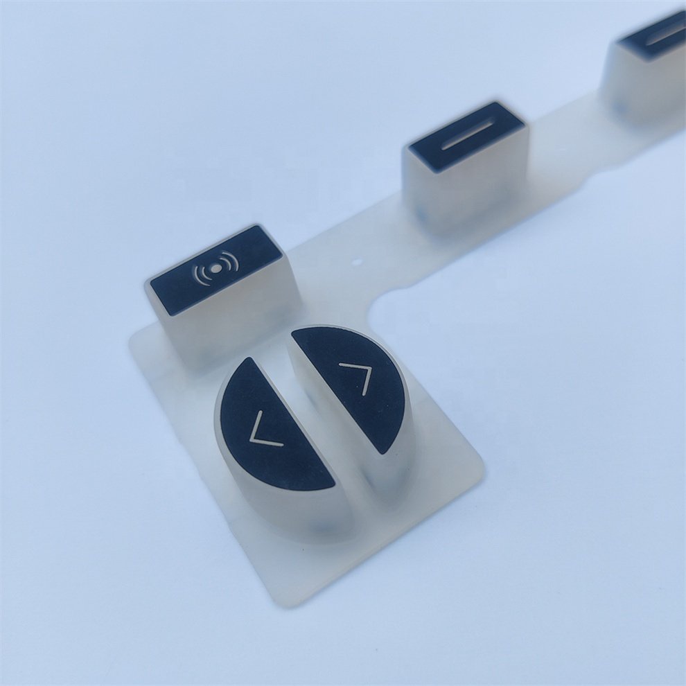 Polyurethane Membrane Switch Keyboard Printing Mobile Phone Customized Long Button Electronic Keypad