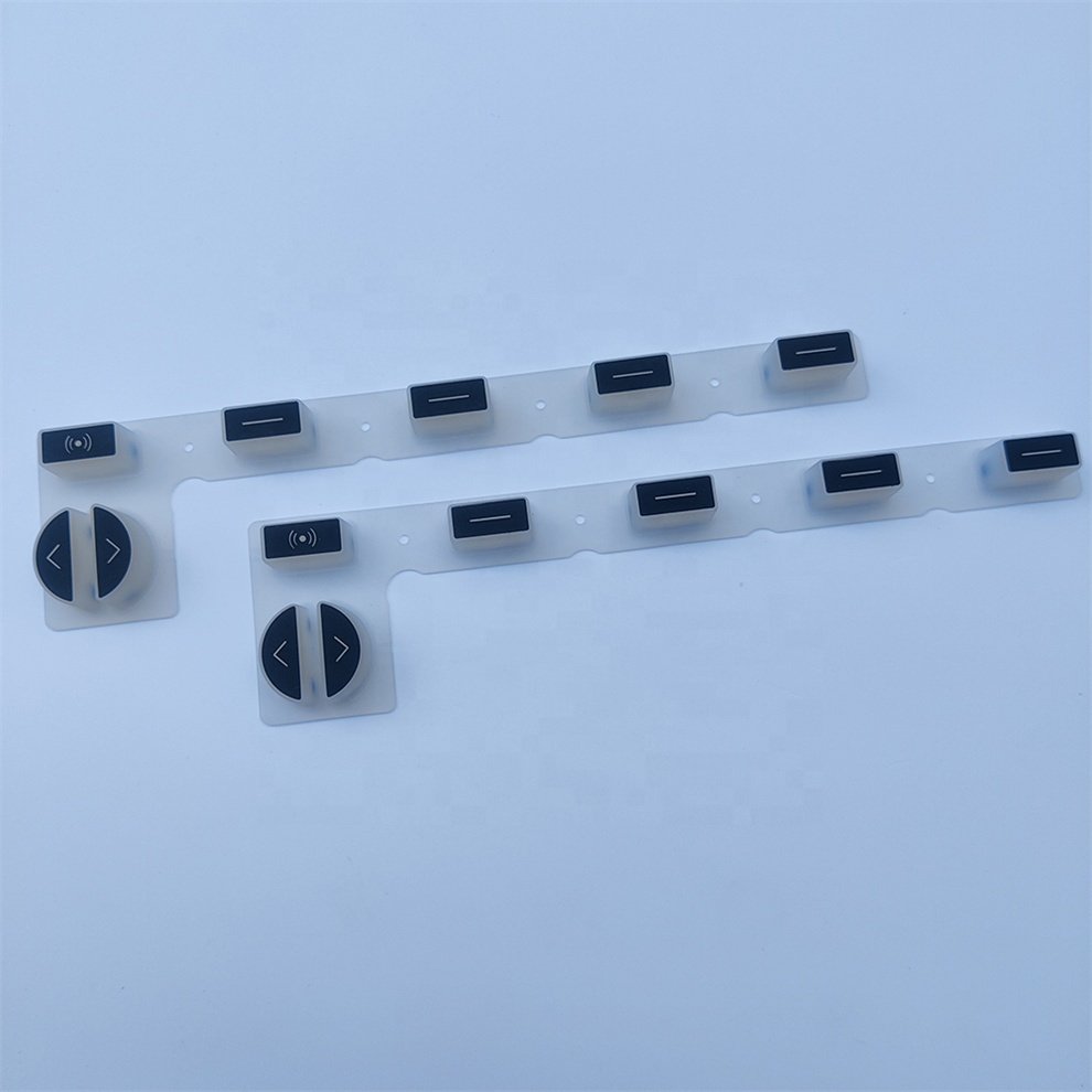 Polyurethane Membrane Switch Keyboard Printing Mobile Phone Customized Long Button Electronic Keypad