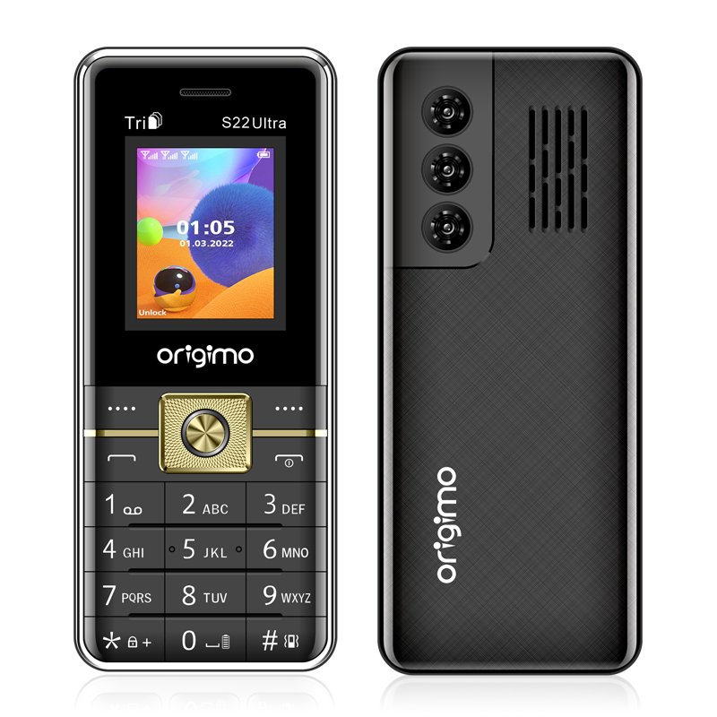 Fast Delivery 1.77 Inch Screen Three SIM Card Low Price Keypad Mobile Phone 2G GSM Feature Cell Phone
