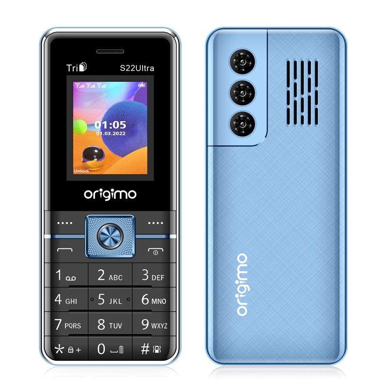 Fast Delivery 1.77 Inch Screen Three SIM Card Low Price Keypad Mobile Phone 2G GSM Feature Cell Phone