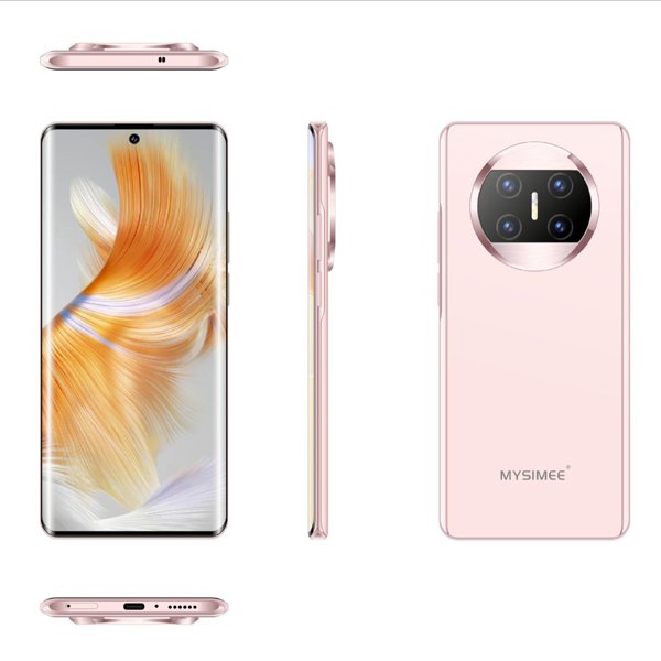 oem customize made volte curved surface screen phone mobile phones 4g amoled curved display smartphone