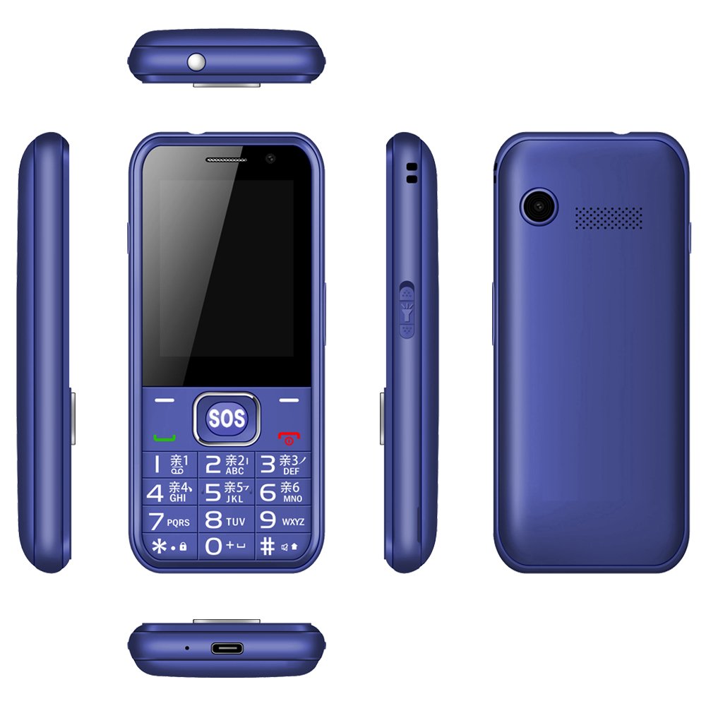 Custom 4G Android Feature Button Phone With Facebook whats app Keyboard Keypad Mobile Low Price Lte 4G Android Keypad Phone