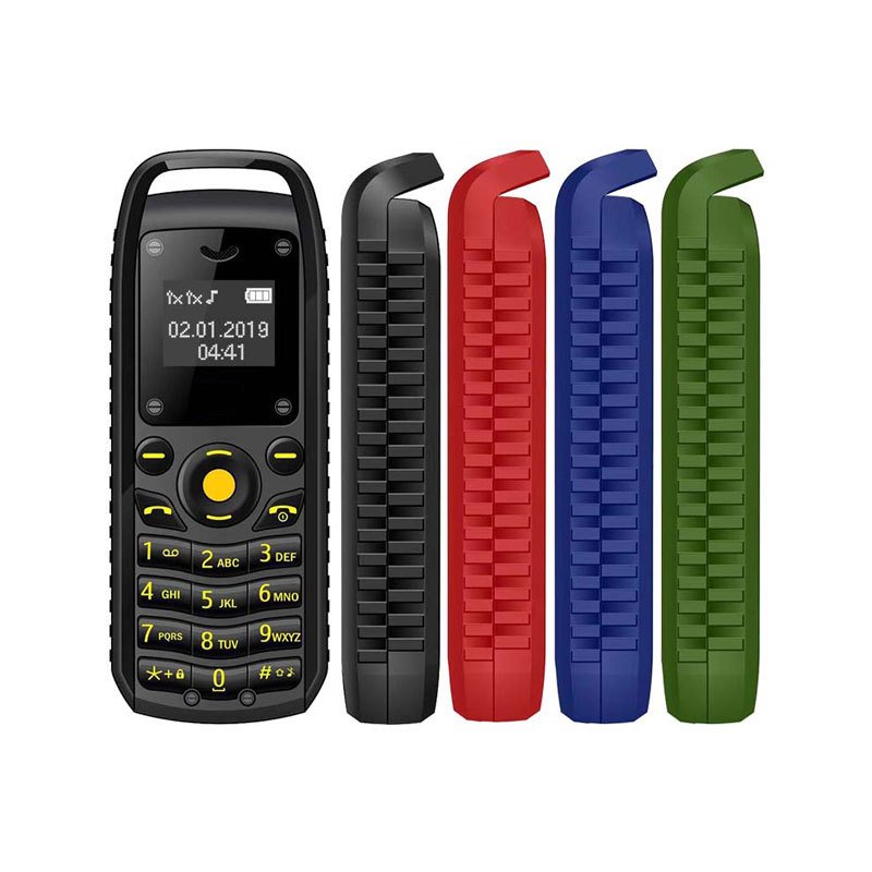 Bm25 Mini Mobile Phone Gsm Multilingual Lcd Screen Button Keypad Dual Sim Elderly Pocket Mobile Phone