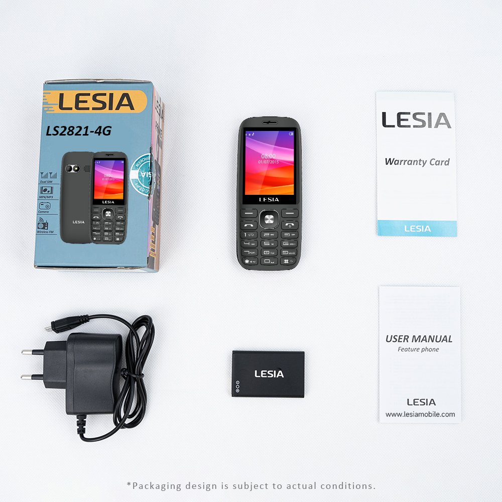 Cheap Long Standby Mobile Phone 2.8 inch big keypad 1700mah SOS elder Senior GSM 4G feature phone