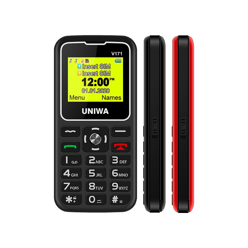 V171 Magic Voice Family Numbers SOS 1000mAh Big Button CellPhone Mobile Phone