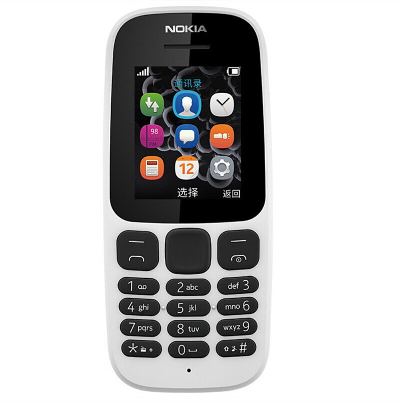 New Cross border Foreign Trade 105 2017 GSM Mobile Straight Board Button Dual Card Dual Waiting Student and Elderly Phone
