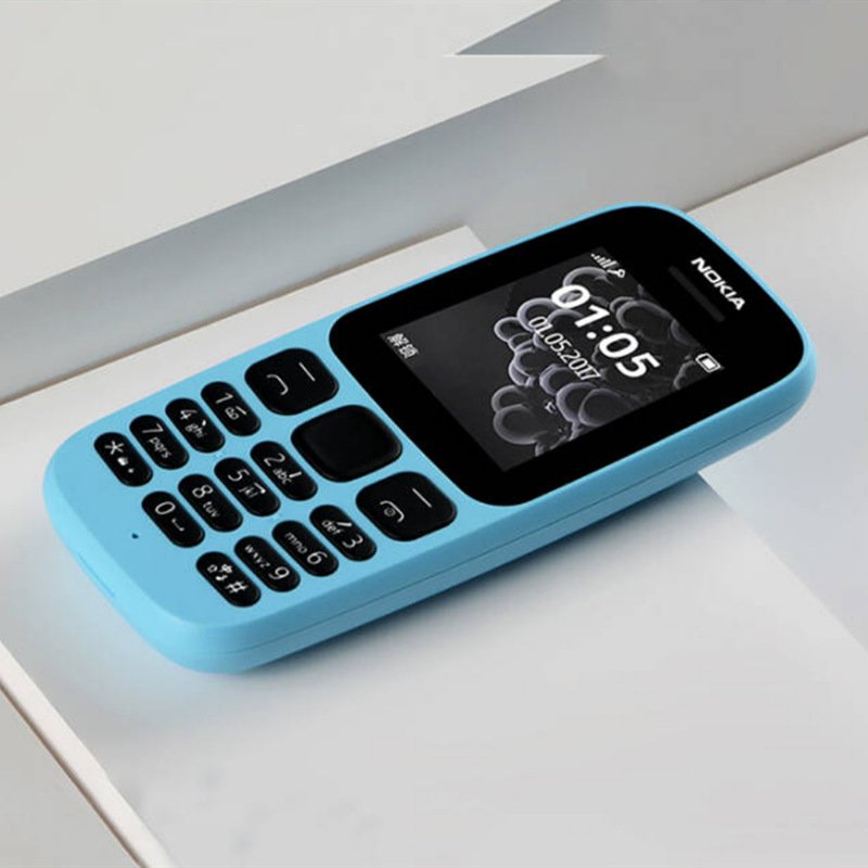 New Cross border Foreign Trade 105 2017 GSM Mobile Straight Board Button Dual Card Dual Waiting Student and Elderly Phone