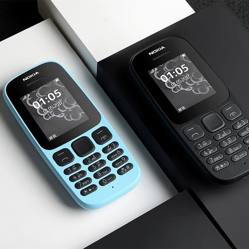 New Cross border Foreign Trade 105 2017 GSM Mobile Straight Board Button Dual Card Dual Waiting Student and Elderly Phone