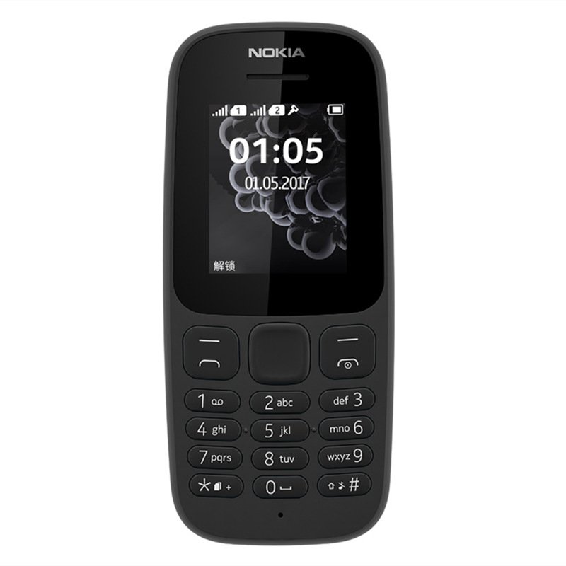 New Cross border Foreign Trade 105 2017 GSM Mobile Straight Board Button Dual Card Dual Waiting Student and Elderly Phone