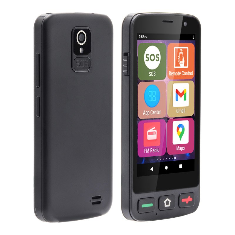 4.0 Inch Smartphone 4G Senior Mobile Phone with SOS Emergency Button