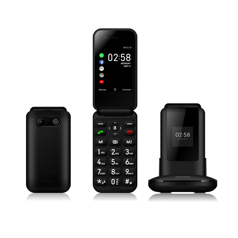 Kaios Hot Selling Keypad 4g Volte Phone K2 Pro 2.4inch Mtk6739 Quad Core Kaios 512mb+4g Business Style Mobile Phone