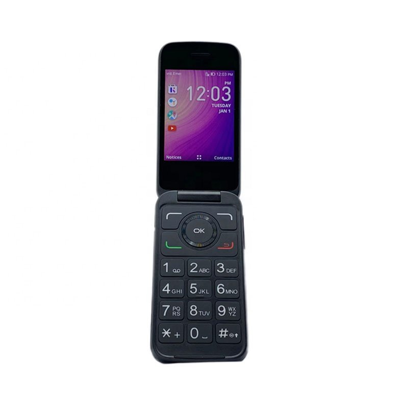 Bulk Unlocked mobile keypad 4G LTE Used Original Custom Flip Phone for Alcatel GO 4052W