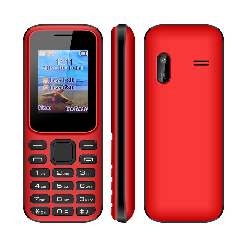 Low Price China Mobile Phone ECON G26 1.77 Inch Screen Dual SIM Card Dual Standby Keypad Mobile Phone
