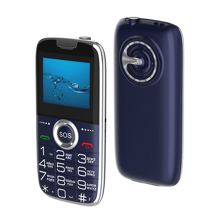 1200mAh 2G senior mobile phone SOS wireless FM Big Keypad for elder people