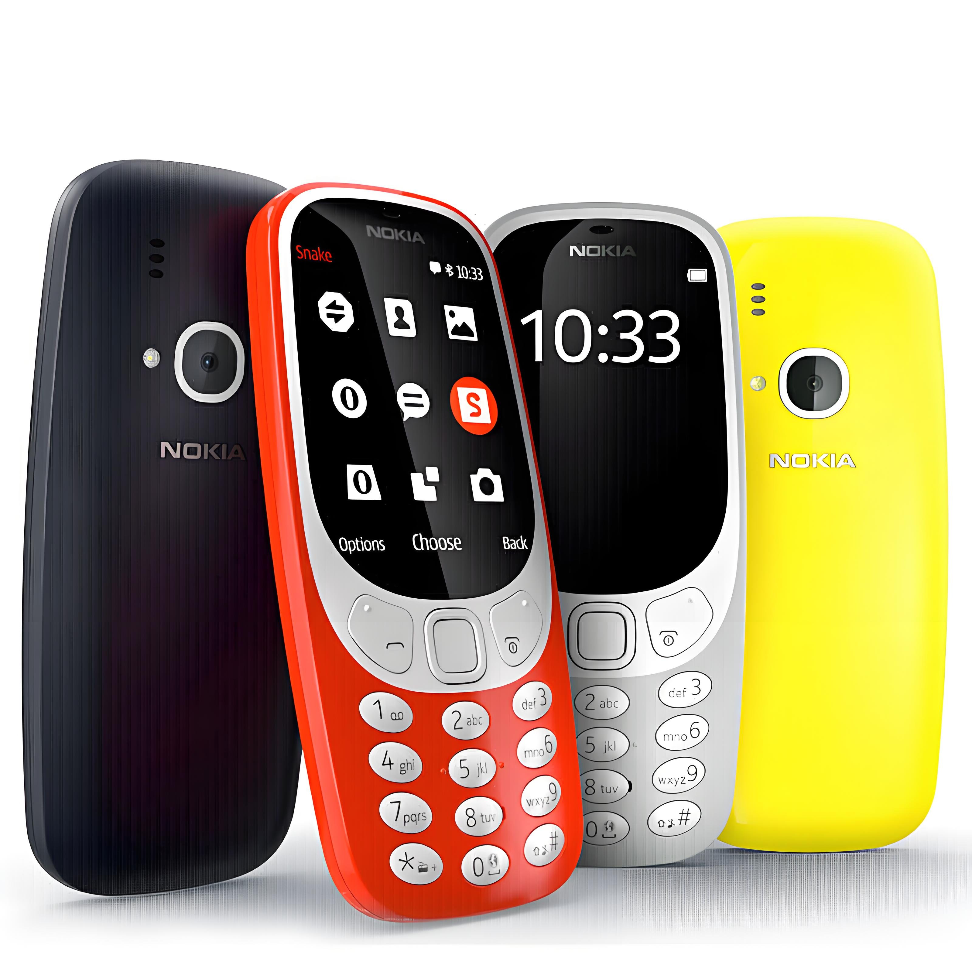 GSM- Nostalgia Original Used 3310 Mobile Phone Unlocked 2G GSM Smart Phone Keyboard Multi-language Cellphone for Nokia 3310