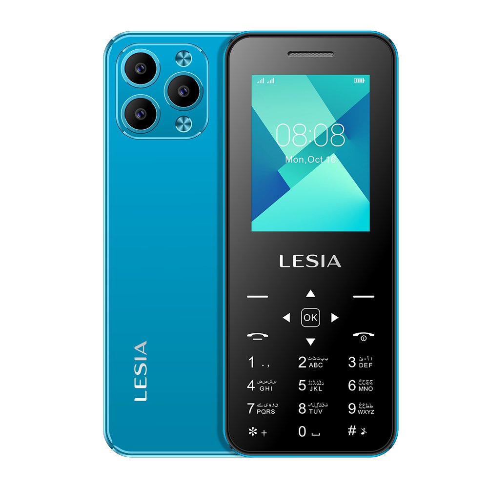 Lesia Dual SIM card slot GSM 1400mah Quad Band 2.8inch Bar Keypad very small mobile phones with camera