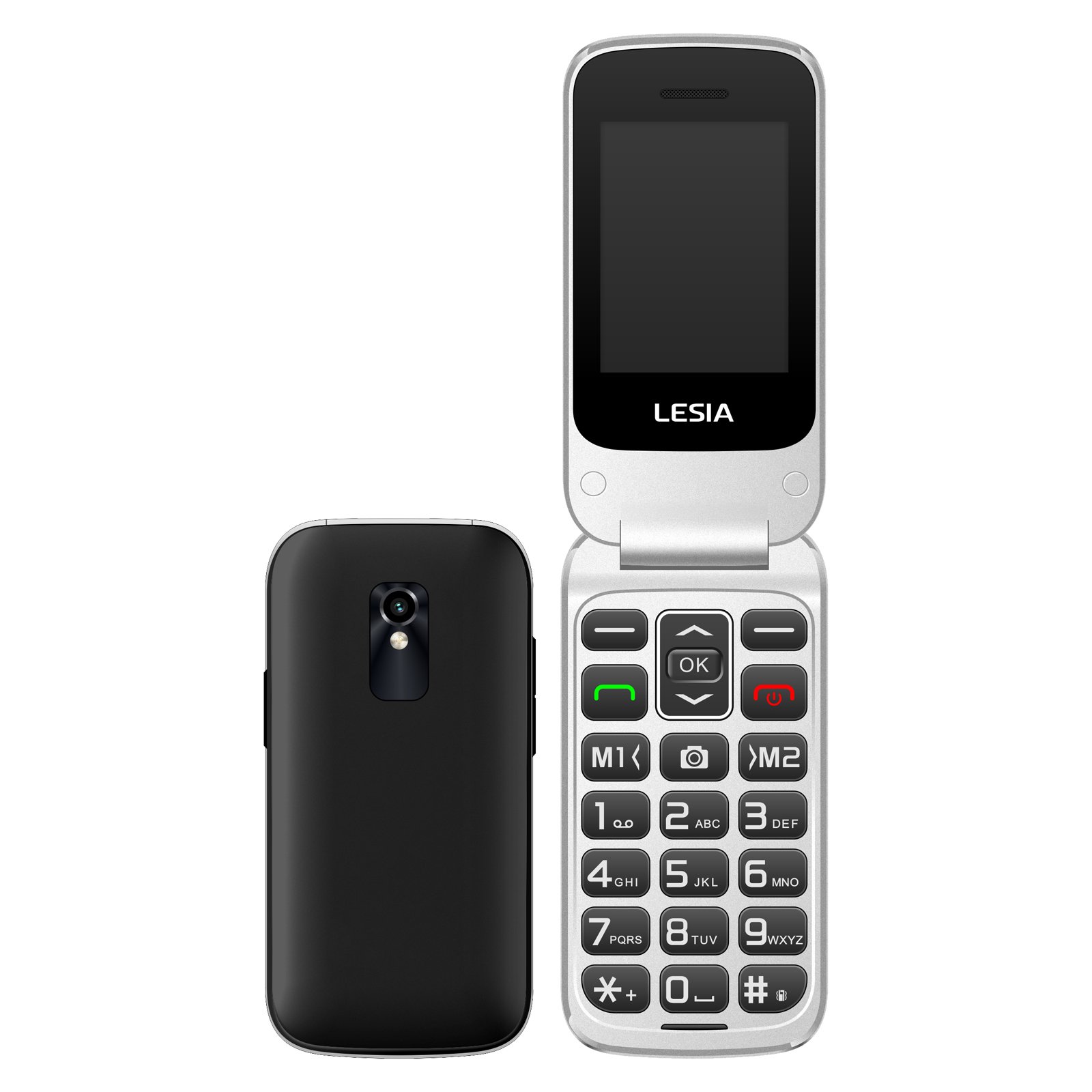 Wholesale 4G Elder Flip Mobile Phone Dual Screen Big Battery Big Button Cellphone Feature Keypad Flip Phone With SOS