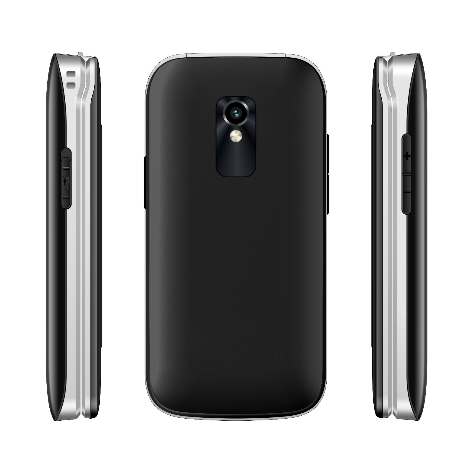 Wholesale 4G Elder Flip Mobile Phone Dual Screen Big Battery Big Button Cellphone Feature Keypad Flip Phone With SOS