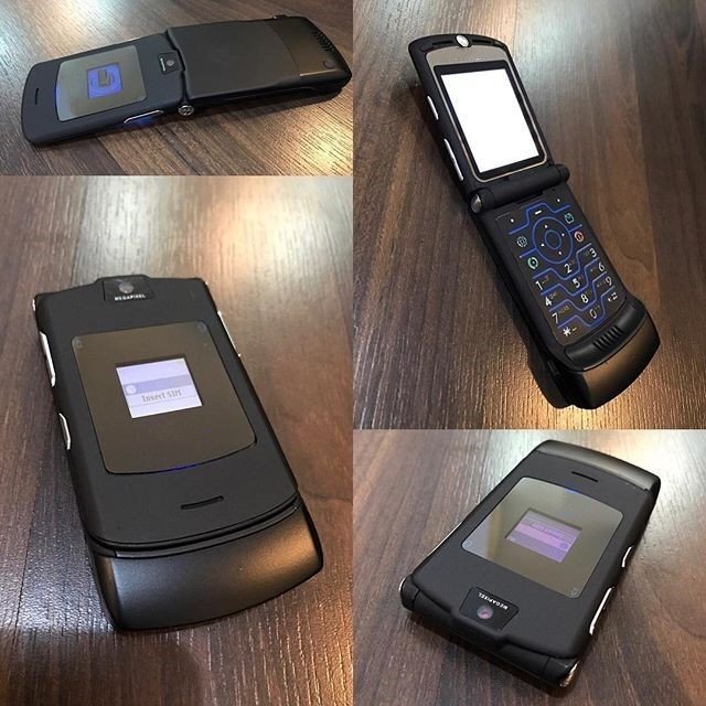 Low Prices Original Flip Telefono V3i Mobile Cell Phone in 8 color