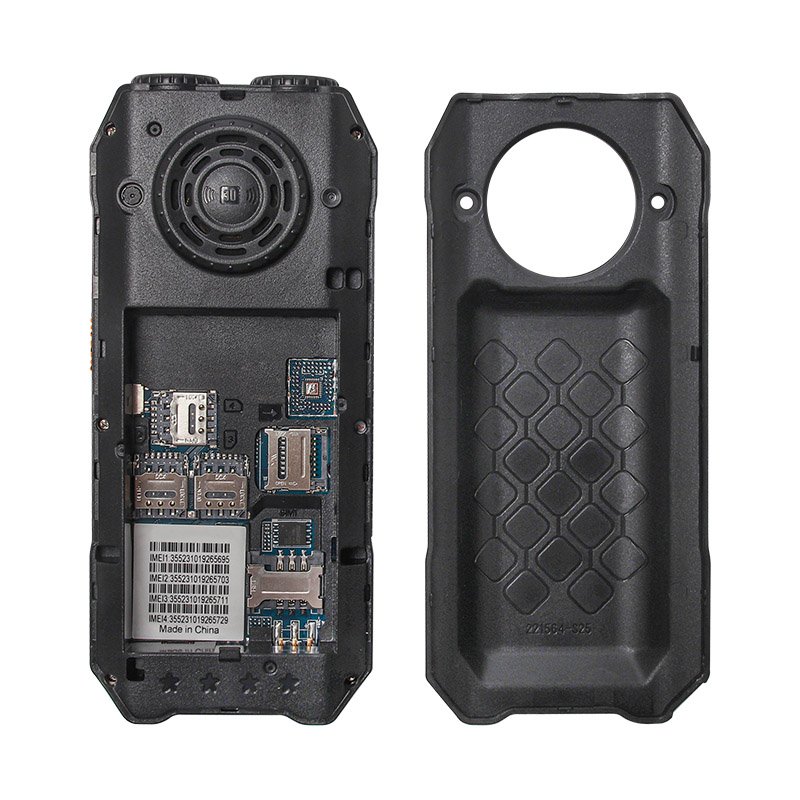 4 SIM Cards 2.4 Inch UNIWA M6000 Big Speaker Keypad Long Life Battery Mobilephone for Senior