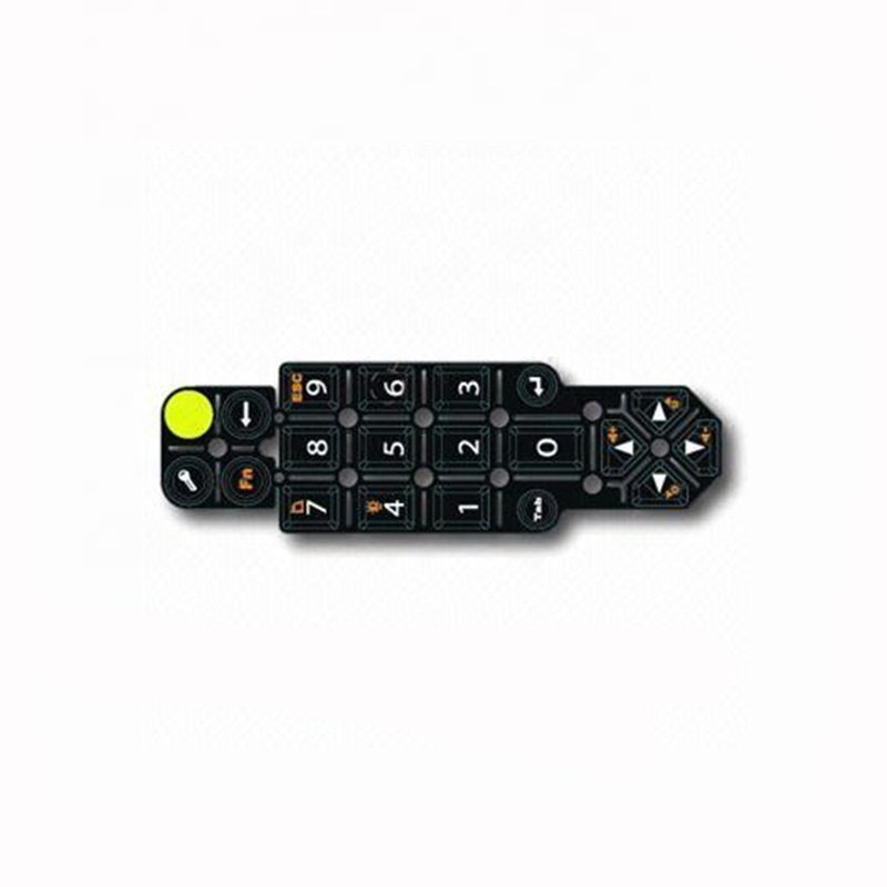 custom POS Terminal silicone rubber keypad with conductive carbon pills