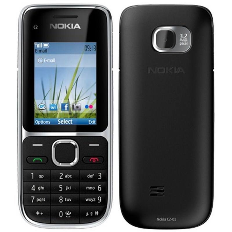 New Cross border Mobile Phone C2-01 Non Smart Direct Board Mobile Unicom 3G Key Elderly Phone