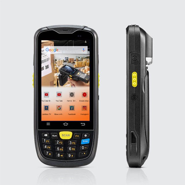 New Android 11.0 P Pda 1d 2d Rugged Handheld Pda Biometric Finger mobile phone Device Barcode Scanner Pda