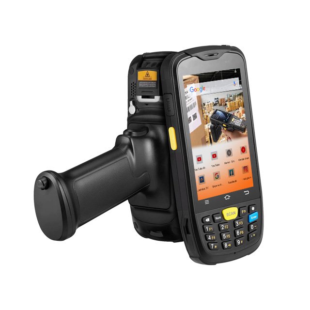 New Android 11.0 P Pda 1d 2d Rugged Handheld Pda Biometric Finger mobile phone Device Barcode Scanner Pda