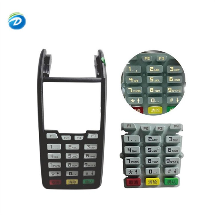 Deson Polyester Membrane Switch Keyboard Print Mobile Phone Metal Customized Long Button Electronic PET Flat Keypad Feature Mate