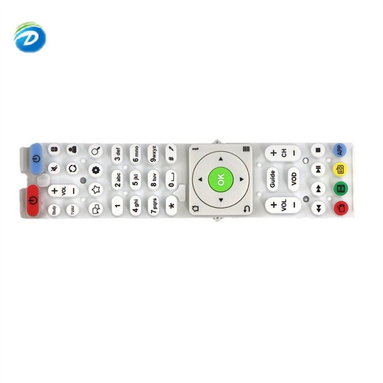 Deson Polyester Membrane Switch Keyboard Print Mobile Phone Metal Customized Long Button Electronic PET Flat Keypad Feature Mate