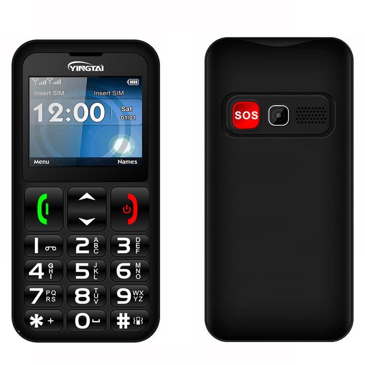 2.2 inch 4g big button mobile phones with sos emergency button for seniors