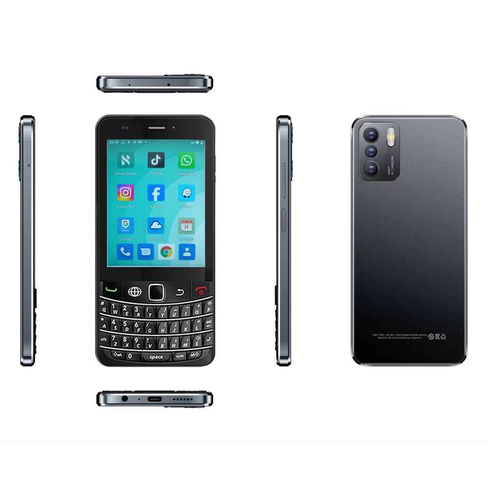 Odm MTK6761 6762 Chips Full Qwerty Keyboard Mobile Phone Dual Sim Ulocked 4G Volte Android Qwerty Smart Phone