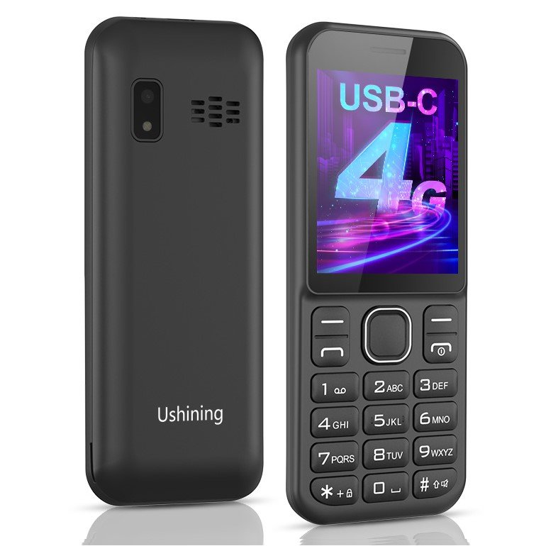 Hot Selling 4g Feature Phone 2.4 inch Screen 4G Slim Phone with Large Key for Older Adult