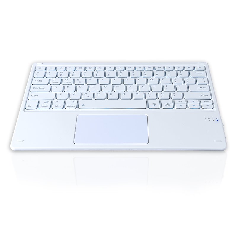 High Performance Wireless Keyboard Mobile Phone Tablet Wireless Keyboard External Keyboard Trackpad Compatible for ipad
