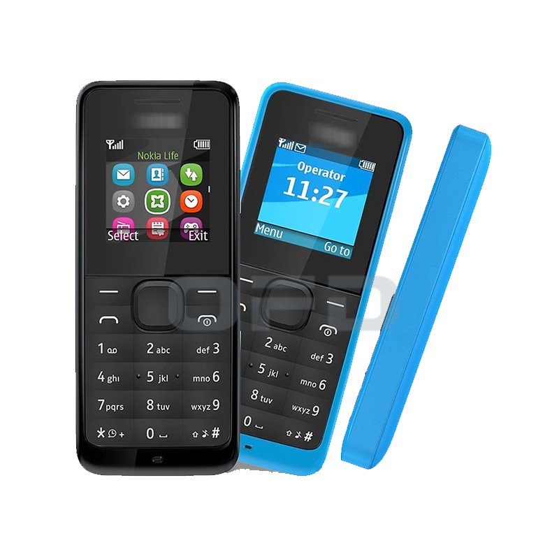 1050 2G Feature Phone Non-intelligent Single SIM Card Bar Keypad Students Seniors Phone