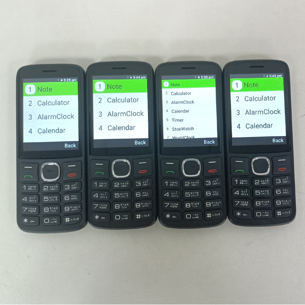 2.8 Inch Dual Sim Card Feature Button Phone Mobile Phones Keypad 4G