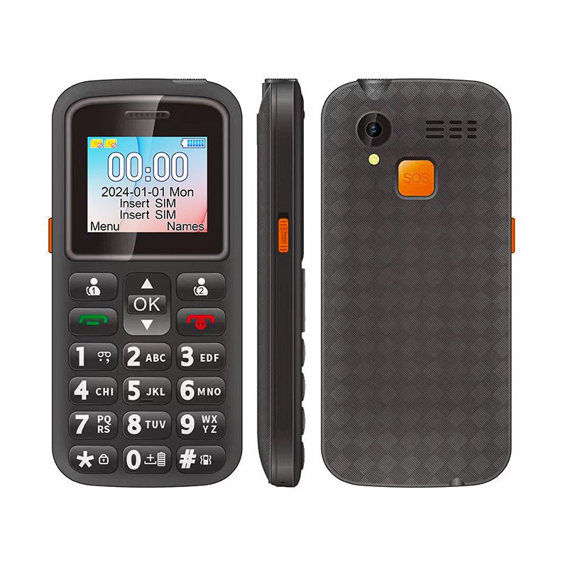 Fnban M220 Dual SIM Simple Cheap Big Button Keypad SOS Senior Mobile Phone for Elderly
