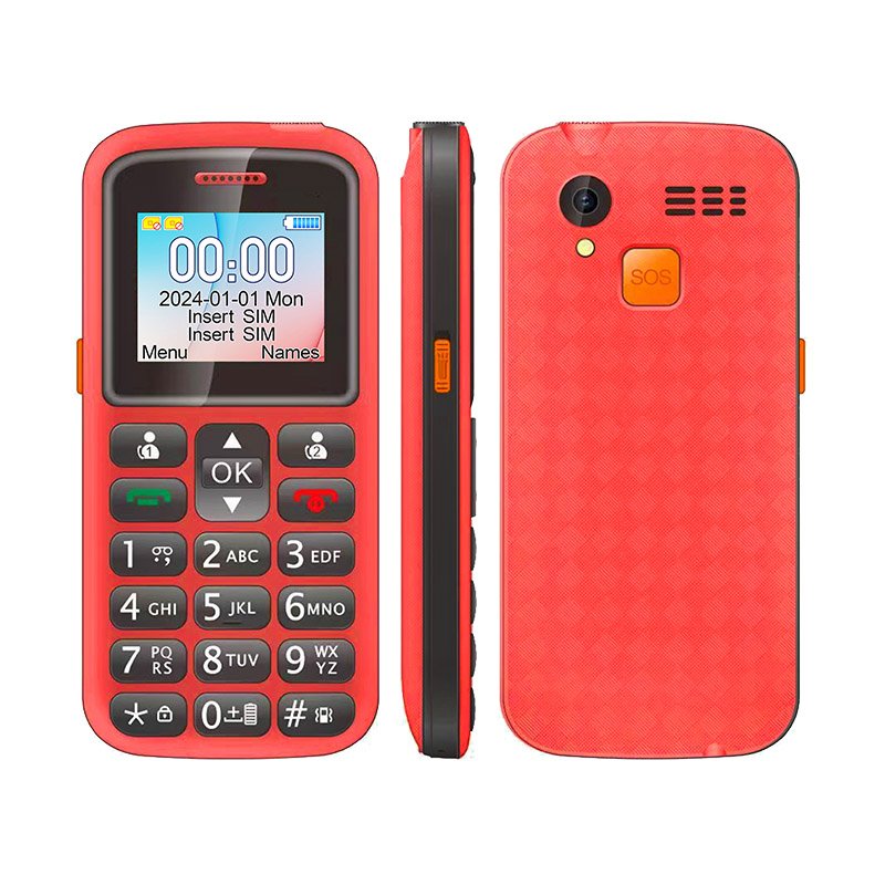 Fnban M220 Dual SIM Simple Cheap Big Button Keypad SOS Senior Mobile Phone for Elderly