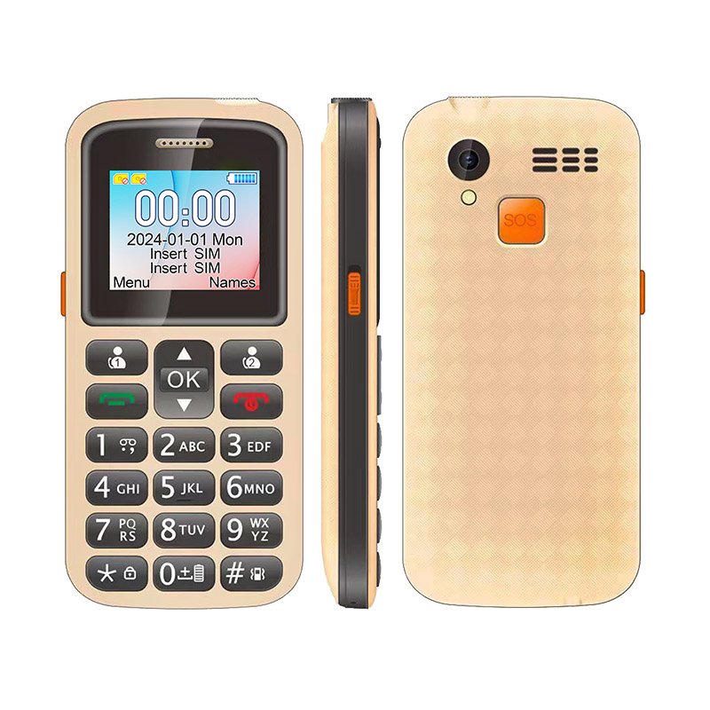 Fnban M220 Dual SIM Simple Cheap Big Button Keypad SOS Senior Mobile Phone for Elderly