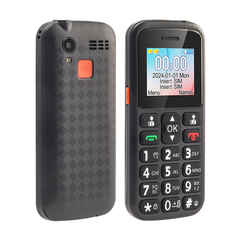 Fnban M220 Dual SIM Simple Cheap Big Button Keypad SOS Senior Mobile Phone for Elderly