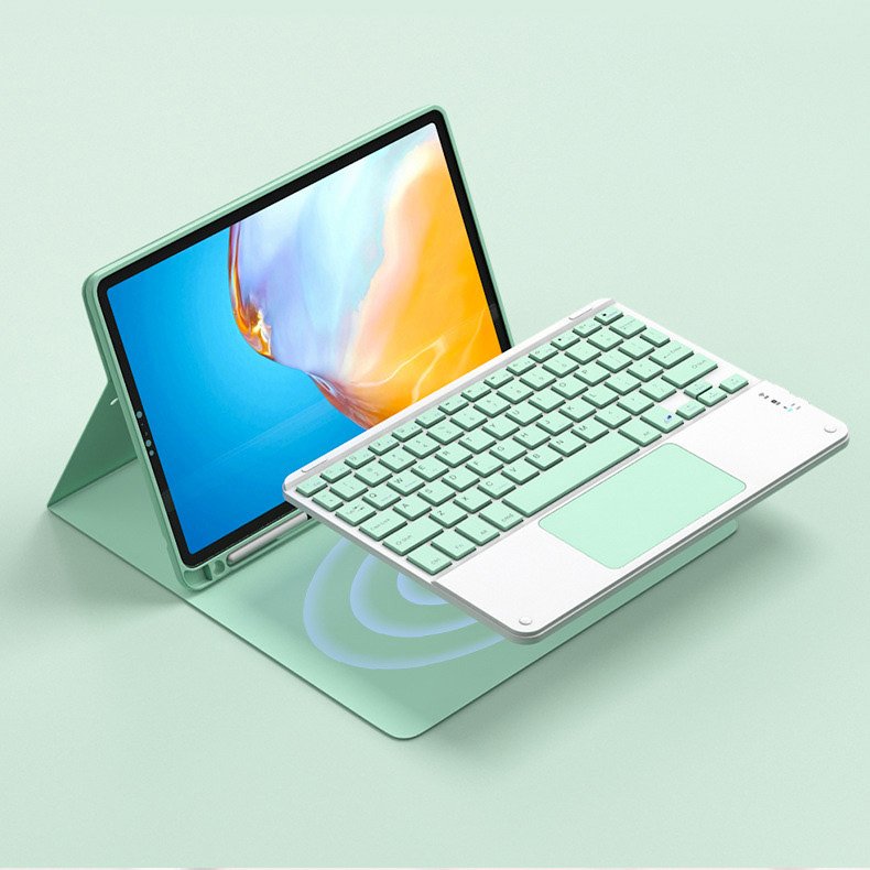 2024 trackpad Wireless Keyboard With Touch Mouse Pad Small Computer Keyboard Touchpad Mini Portable PC Keypad