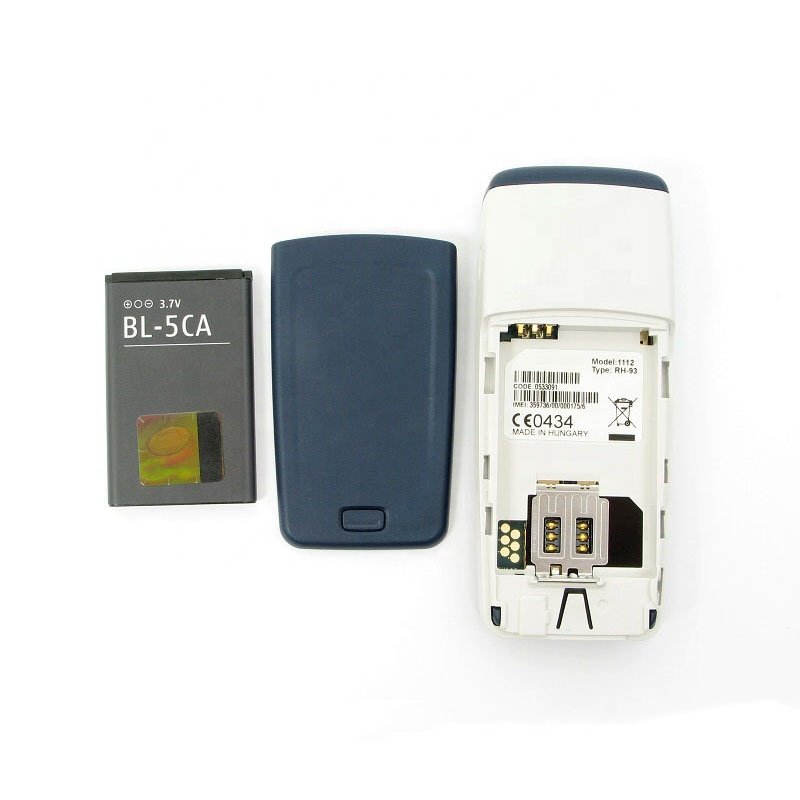 For 1112 2G GSM Cell Phone 700mAh Simple Unlocked Mobile Phones One year warranty