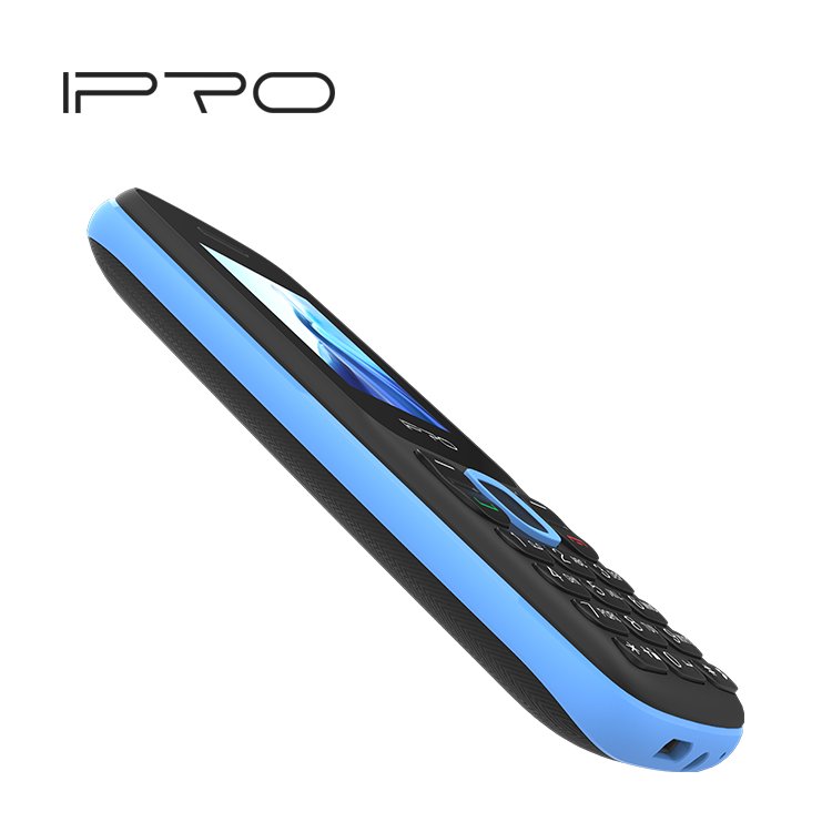 Wholesale Good Quality A1 Mini IPRO Elder Phone 1.77 Inch Rubber Keypad Feature Phone ODM/EDM GSM Mobile Phone