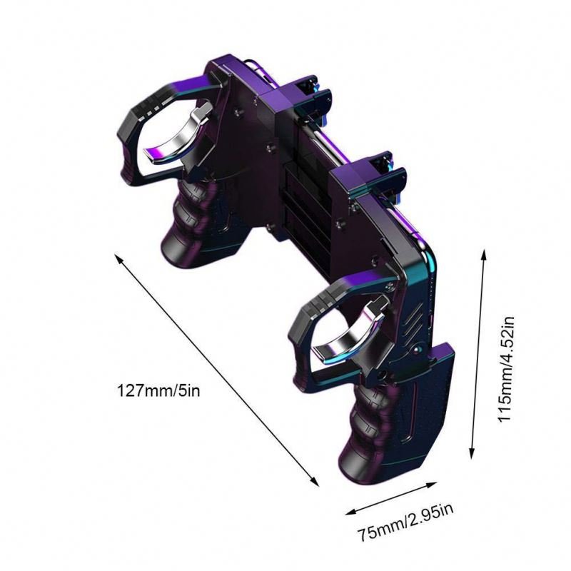 K21 Button Triggers For Smartphone Eat Chicken Equipment ios Android Phone Shooting Games Controller L1R1 Keypads