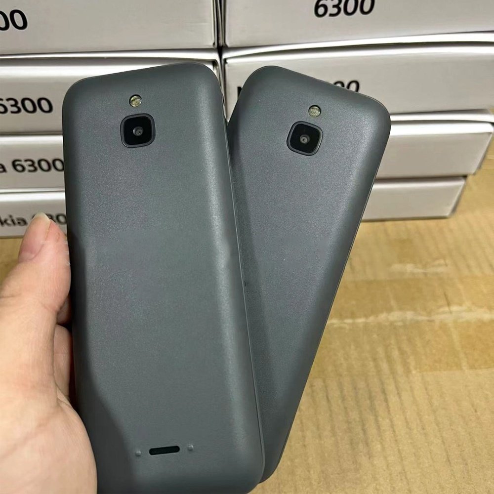 Original used mobile phones For Nokia 6300 4G Global version Bar feature phone 2.4inch 2SIM keypad cellphone 105 106 110
