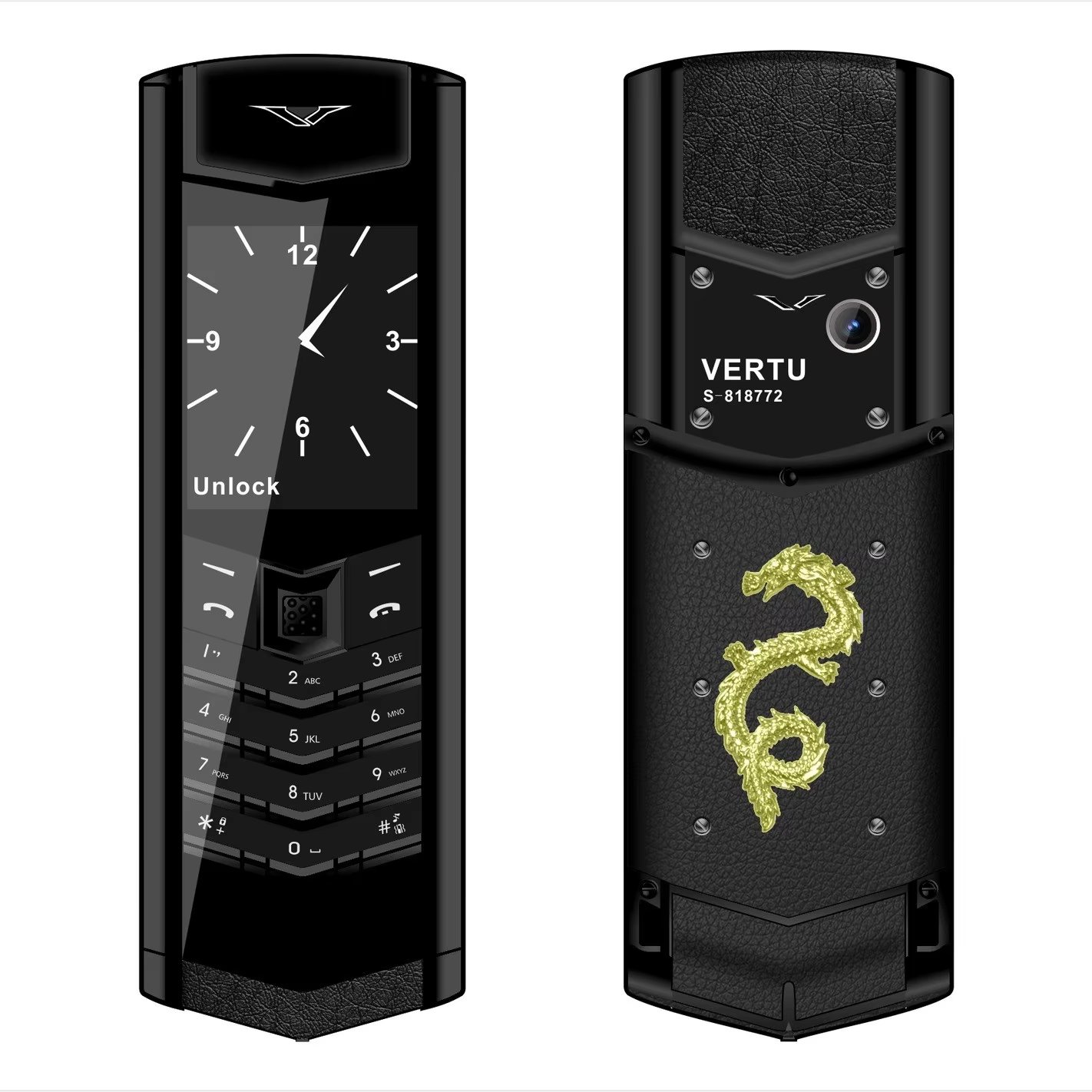 mobile phone V10 luxury for the elderly straight button function machine backup mobile phone student withdrawal mobile phone