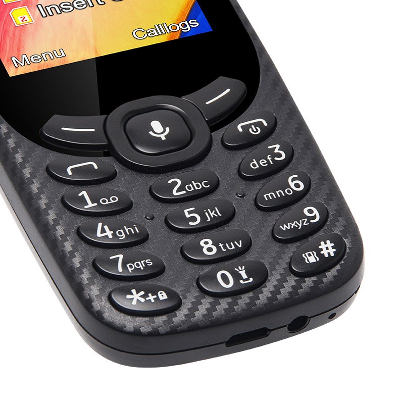 UNIWA K2408 2.4 Inch Telefon KaiOS Senior Phone Support Whatsapp Wifi GPS 4G Keypad Feature Phone